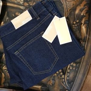 MICHAEL Michael Kors Women Izzy Skinny Leg Opening Mid Rise Size 12